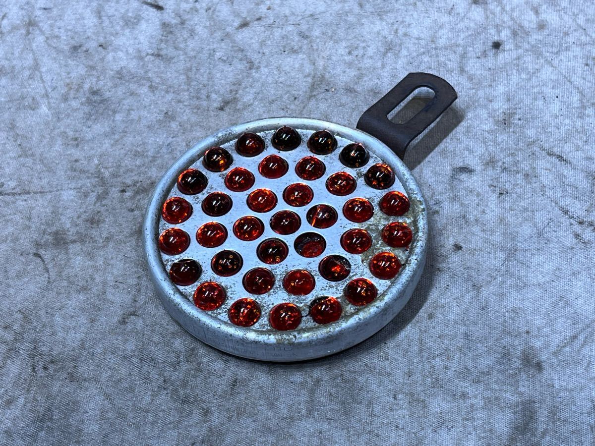 ⑦ 30'S PERSONS ガラス ビンテージ ラージ リフレクター ハーレー ナックル パン ショベル アイアン エボ インディアン チョッパー 純正 K拍卖