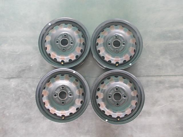 【TS】中古 リンテックス ホイール ミラ L275S 純正スチール 4本セット拍卖