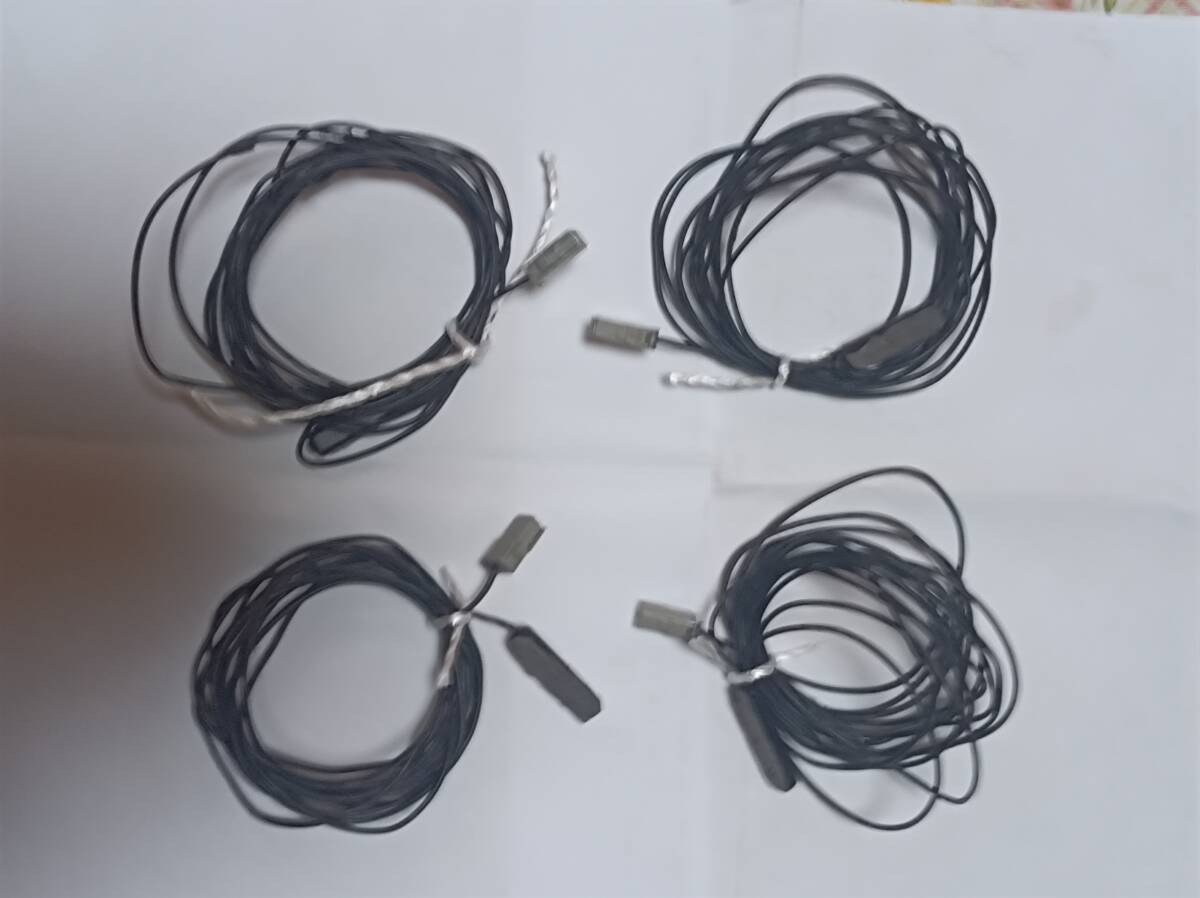 こちらの商品はクラリオンのカ-ナビ/テレビのケ-ブルです4本中古品です拍卖