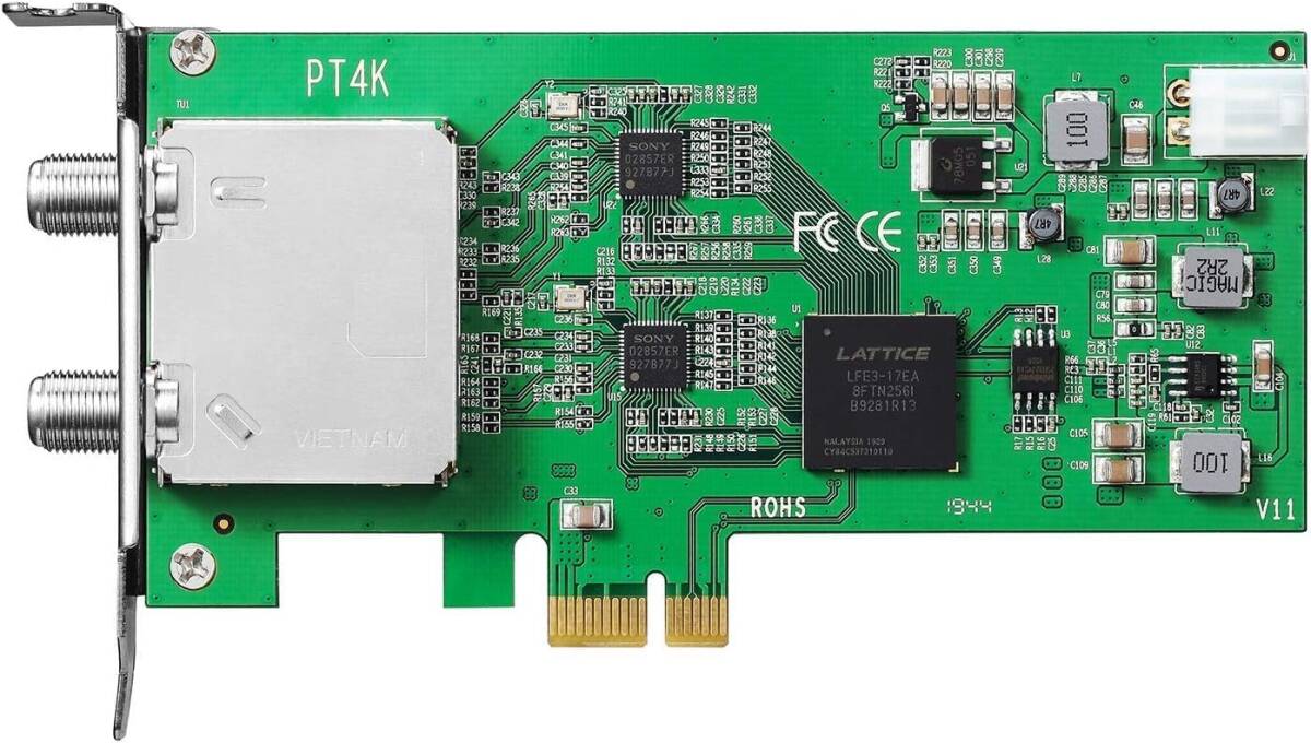 PT4K PC用4K放送受信対応 BS/CSチューナ 2個セット 送料無料!拍卖