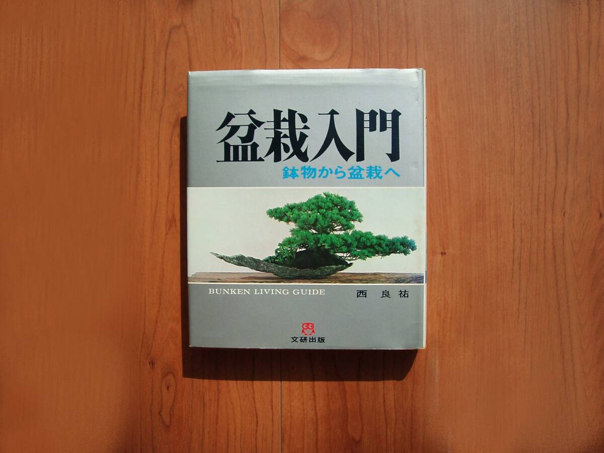 ∞ 盆栽入門・鉢物から盆栽へ 西良祐、著 ●文研リビングガイド● 1973年発行 文研出版、刊 BUNKEN LIVING GUIDE拍卖