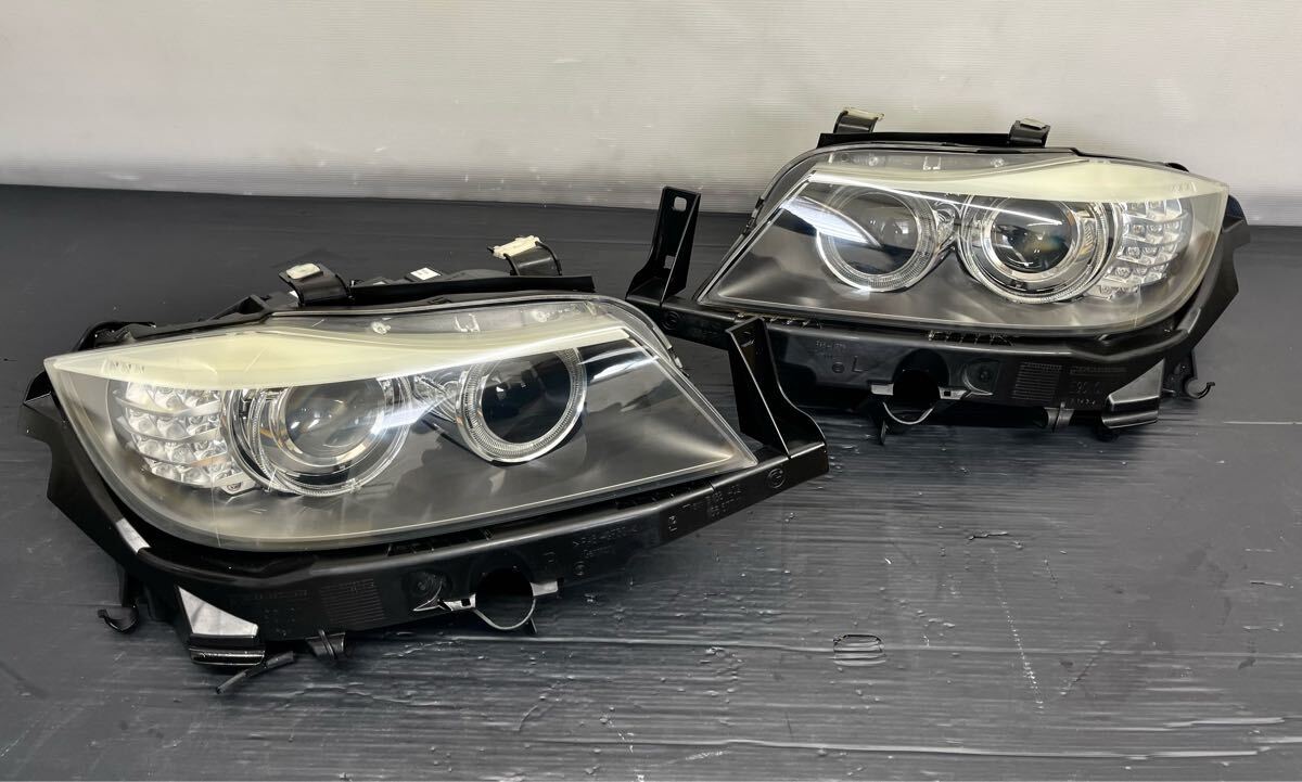 E BMW E90 / E91 330i ヘッドライト ヘッドランプ 左右セット 確認済み拍卖