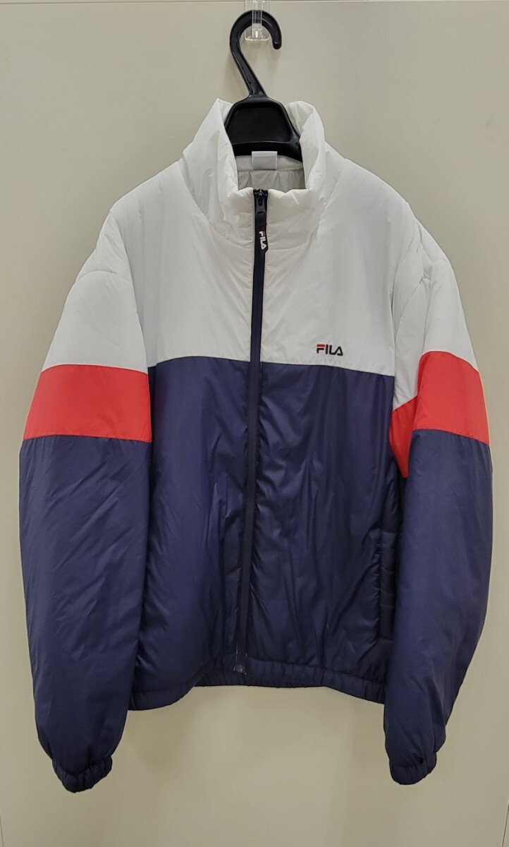 j6e80 FILA アウター中綿ジャケット 軽量 L サイズ拍卖