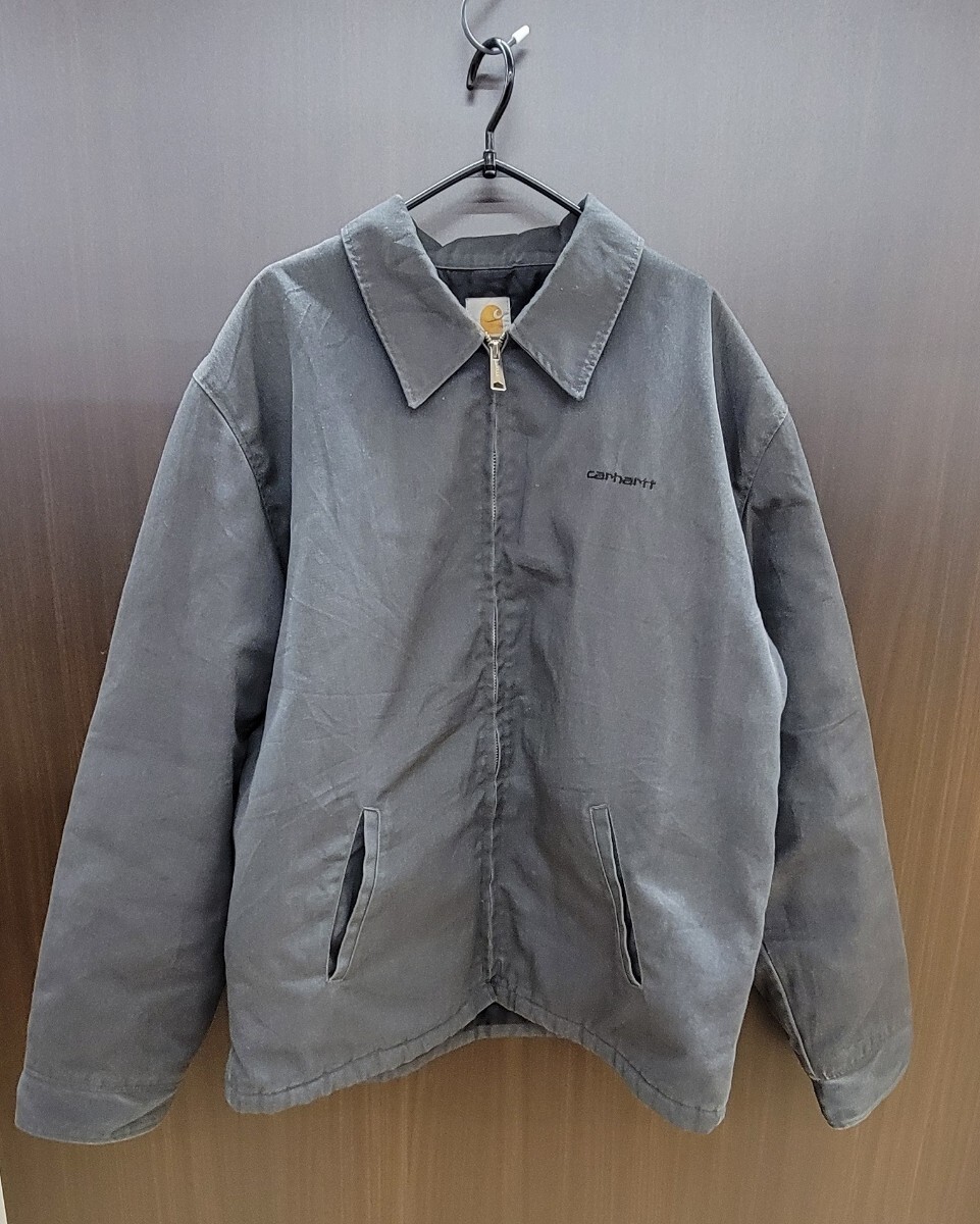 d6e57 Carhartt カーハート アウター ブルゾン グレー チャコールグレー 拍卖