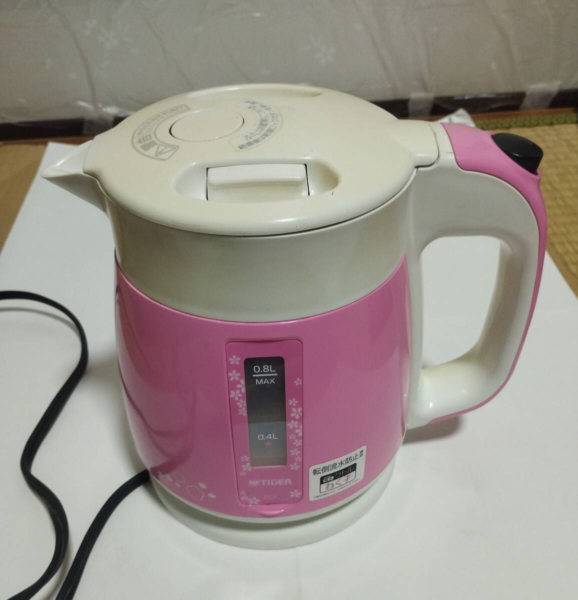 電気ケトル 電気ポット タイガー PCF-G080拍卖