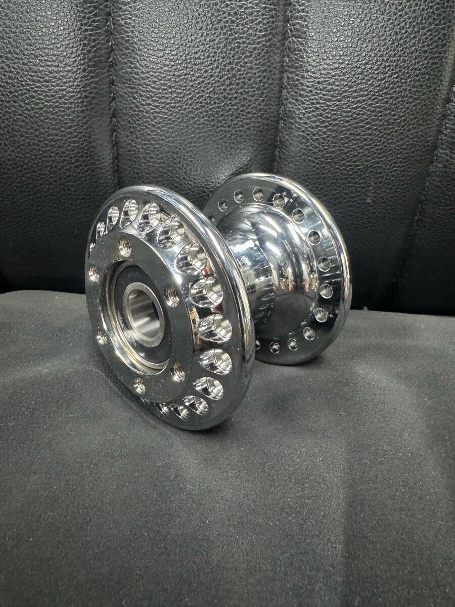 Japan Made スプールハブ チョッパー 70s ナックル パン ショベル クローム拍卖