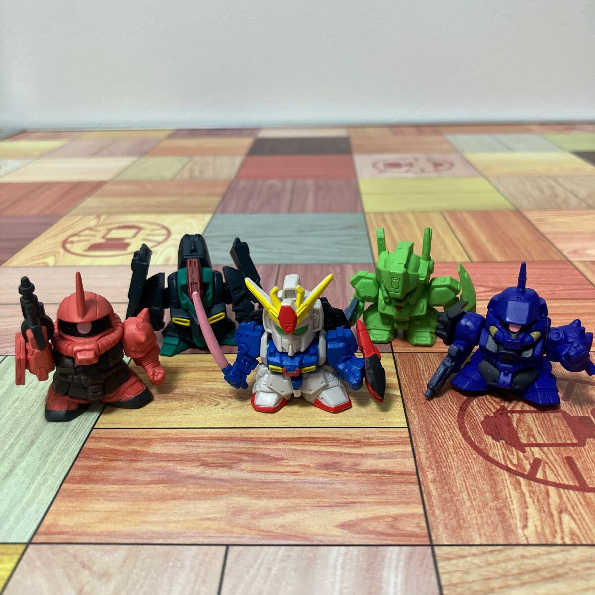 機動戦士ガンダム SDガンダム フルカラーバージョン 5体セット GUNDOM ガンダム拍卖