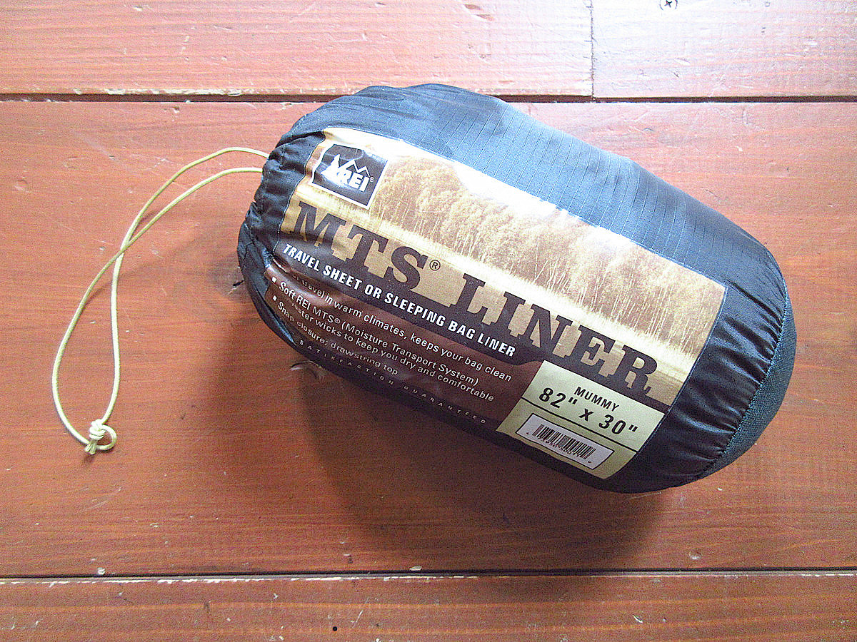 REI MTS LINERトラベルシートMUMMY●250609k5-otdeqpアウトドアスリーピングバッグライナー寝袋拍卖