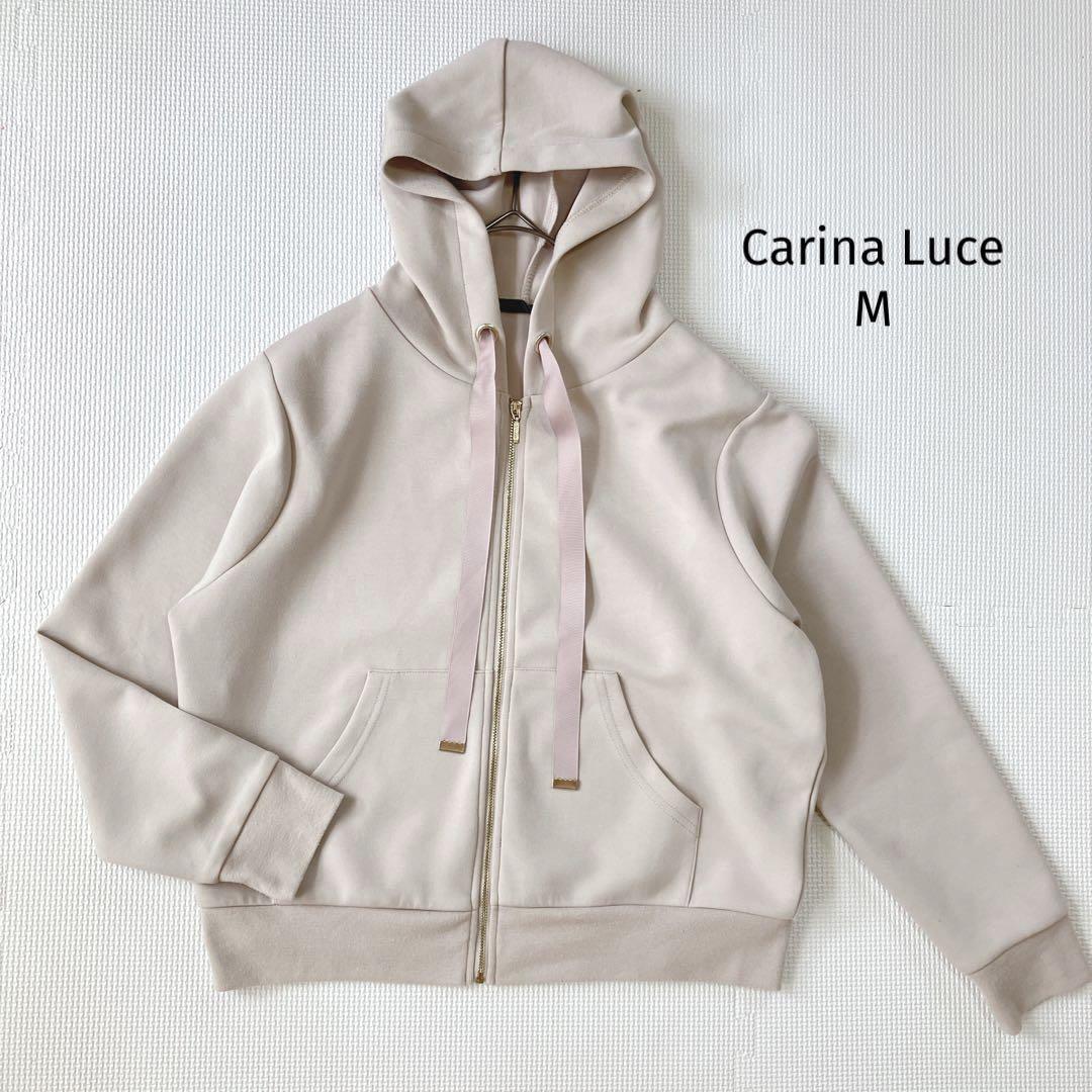 カリーナルーチェ Carina Luce パーカー【M】ゴールドジップ拍卖