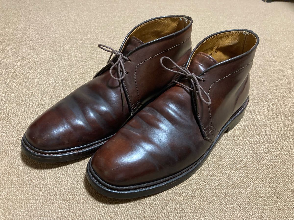 ALDEN x MARCEL LASSANCE コードバン チャッカブーツ 9D オールデン 別注 ブラウン拍卖