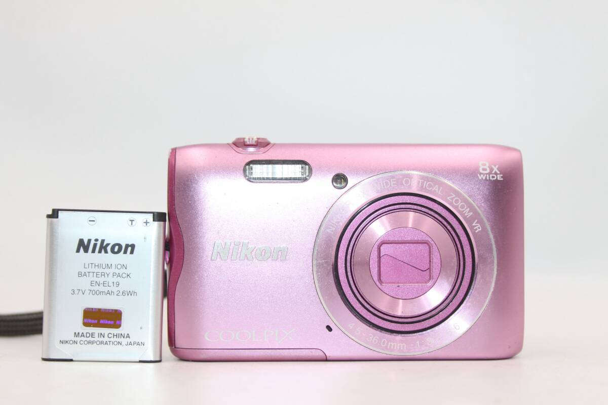 通電OK ジャンク Nikon COMLPIX A300 ピンク #OP2165拍卖
