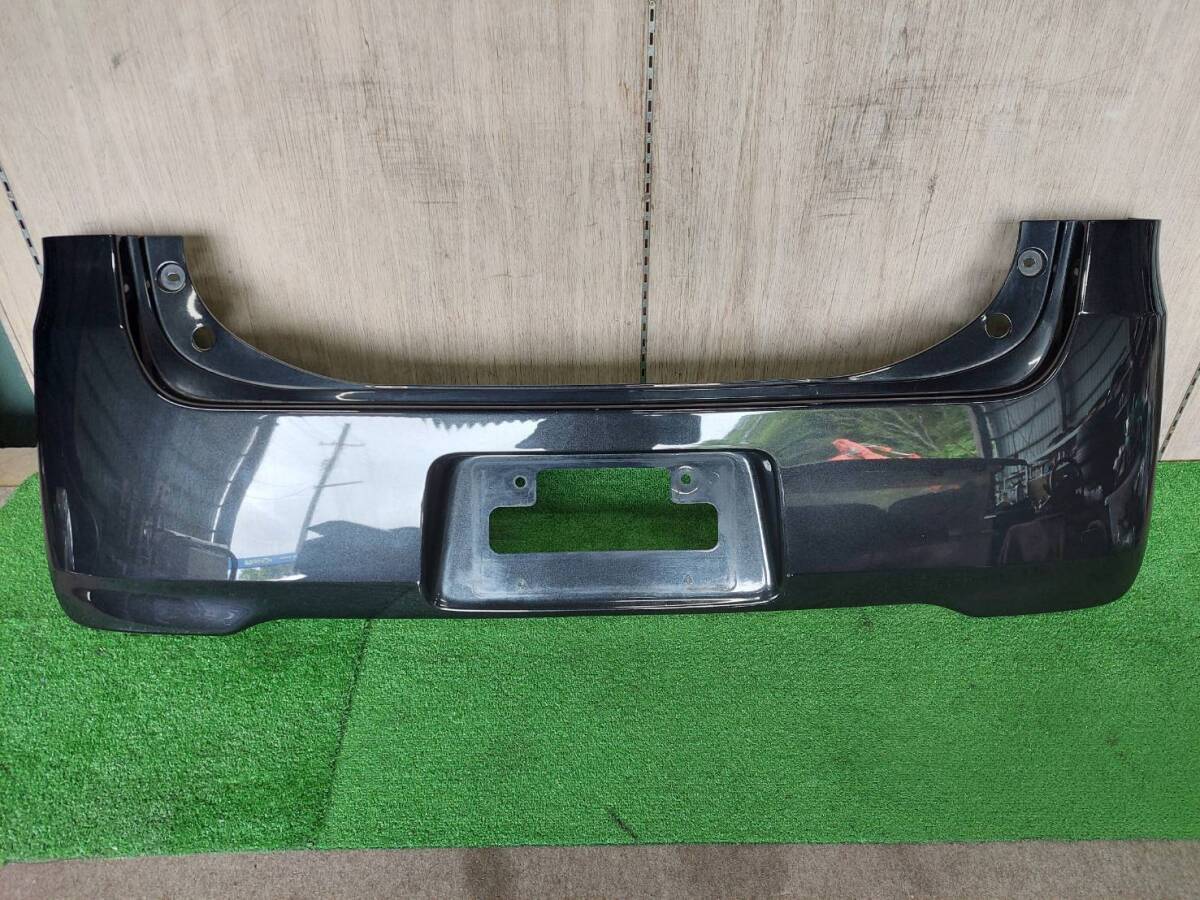 ダイハツタントエグゼカスタム① DBA-L455S リアバンパー カラーNO:X07ブラック 初年度登録:平成22年拍卖