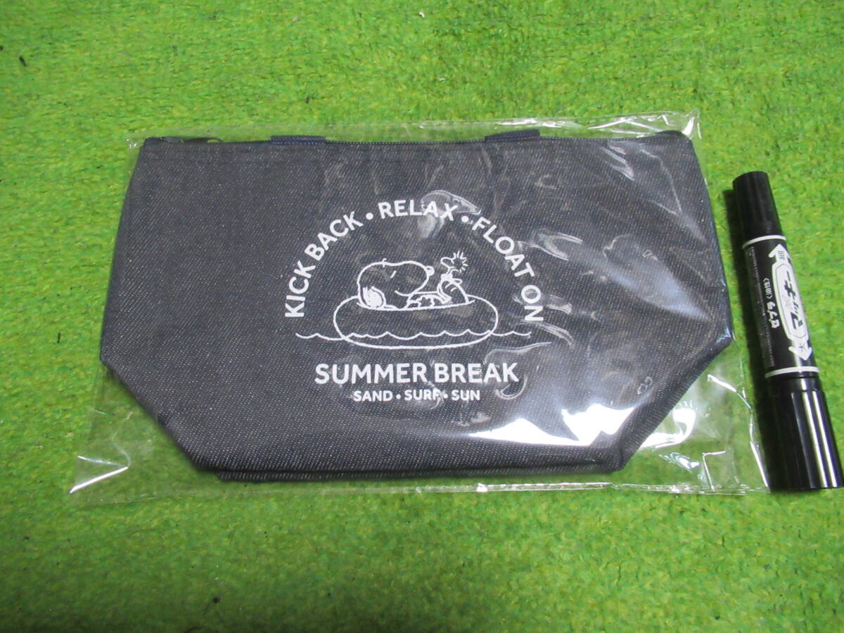 スヌーピーデニム風クーラーバッグ 非売品拍卖