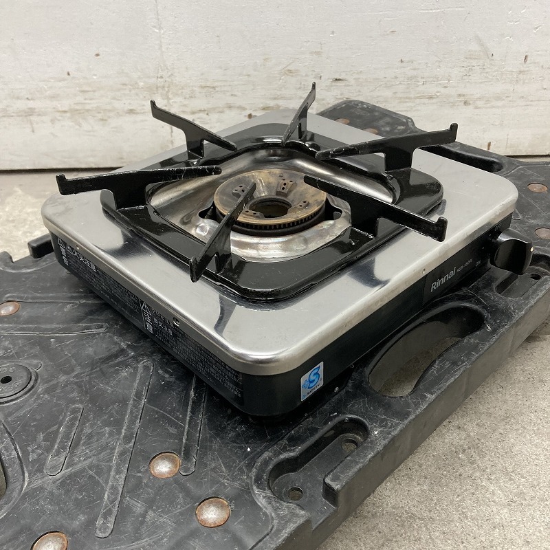 ★EF0916 | 卓上1口ガスコンロ 2022年製 RSB-150pj リンナイ 都市ガス W290×D280×H120mm 中古 業務用拍卖