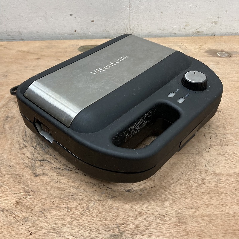 ★EF1903 | ワッフル&ホットサンドメーカー VWH-500 mhエンタープライズ W250×D240×H100mm 中古 業務用拍卖