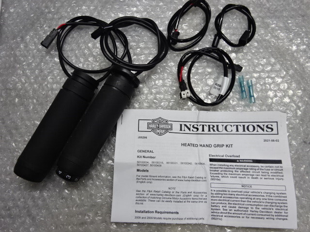H-D純正OP ブラックラバー ヒーテッドグリップ 電子スロットル 検 ハーレー ツーリング M8 ソフテイル ミルウォーキーエイト ~23年まで拍卖