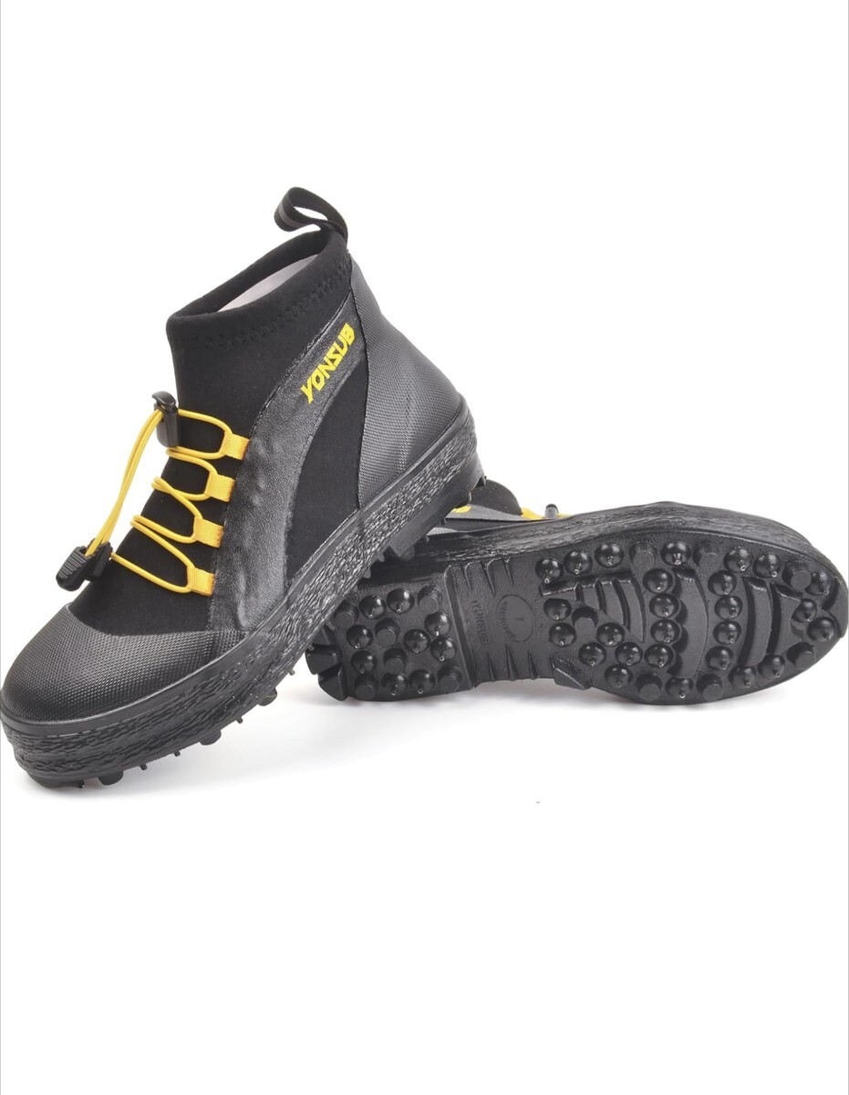 ウェーディングシューズ フィッシング スパイクピン フィッシングブーツ ウェットウェーディング 渓流 磯 アイスバーン サーフ 夏拍卖