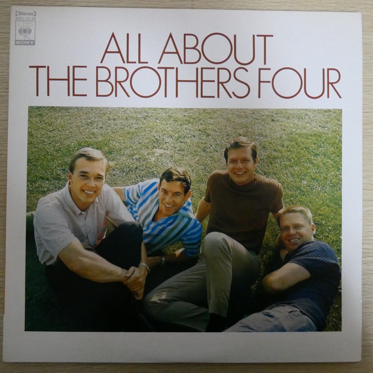 LP2757☆2枚組「ブラザース・フォア / ALL ABOUT THE BROTHERS FOUR / SOPJ-45/6」拍卖
