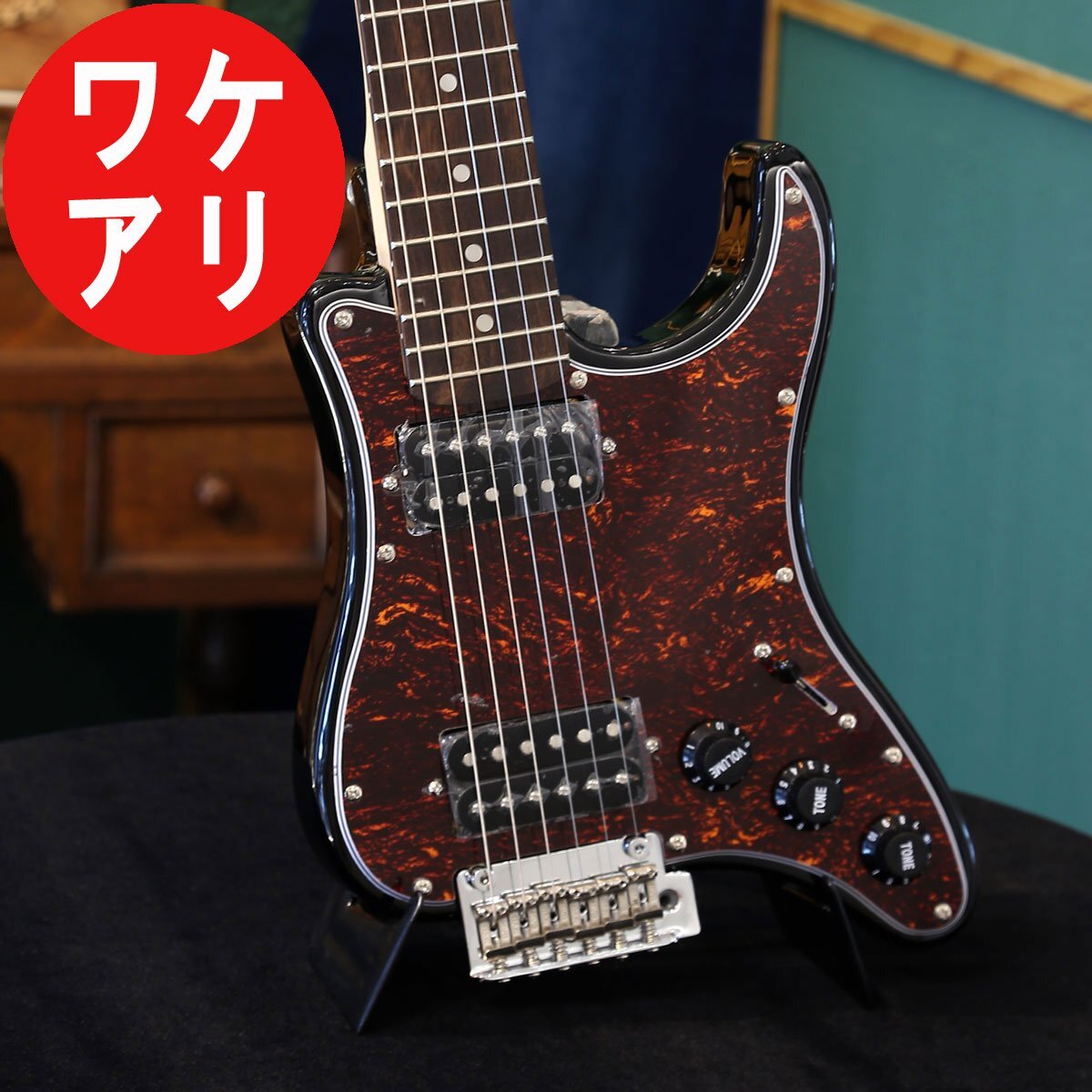 送料無料 特価 訳あり Traveler Guitar トラベラーギター Travelcaster Deluxe, Gloss Black エレキ 検品調整済出荷 ギグバッグ付 軽量拍卖