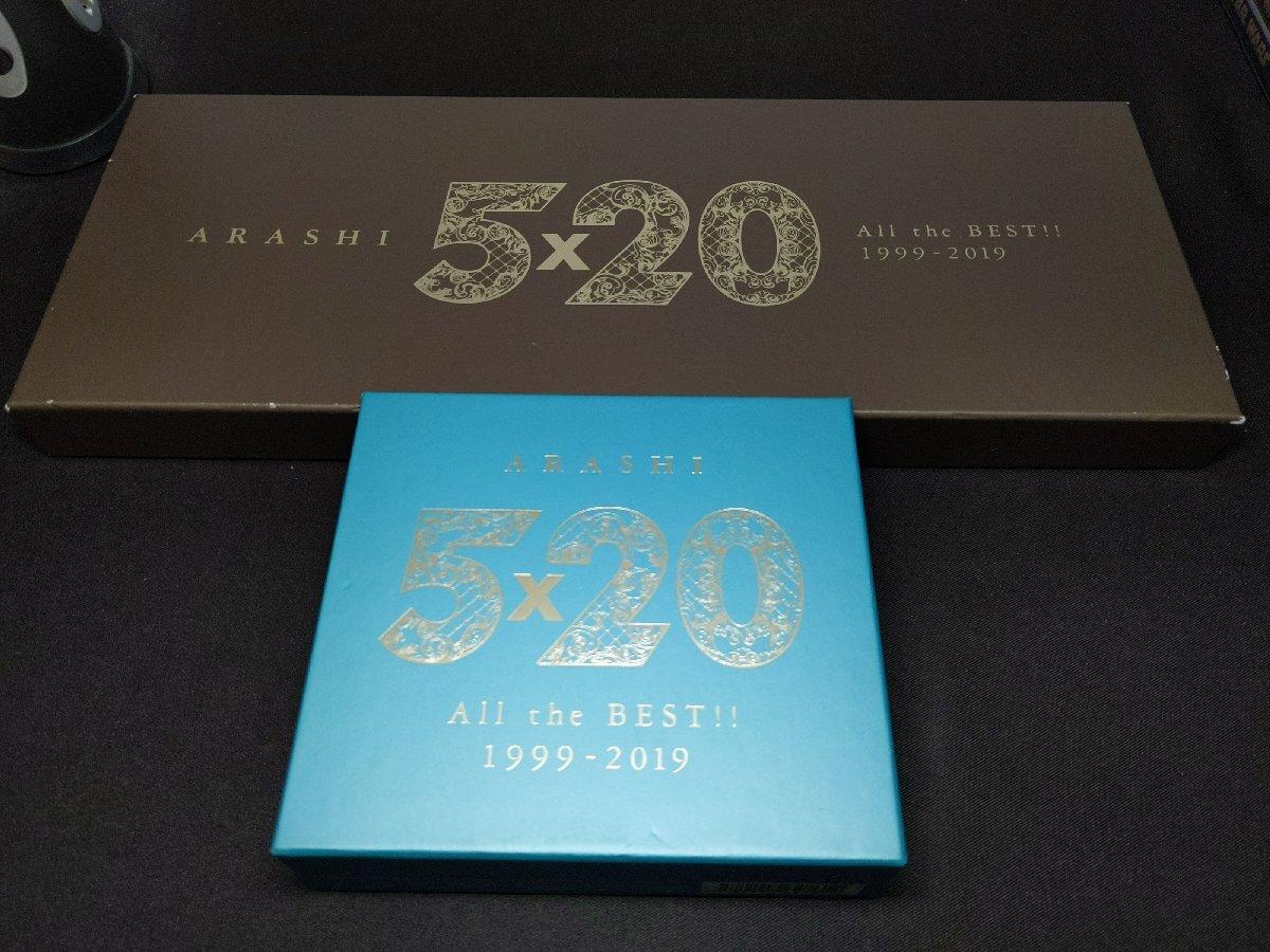 セル版 CD+DVD 嵐 / 5×20 All the BEST!! 1999-2019 / 初回限定盤1 + 初回限定盤2 / ge126拍卖