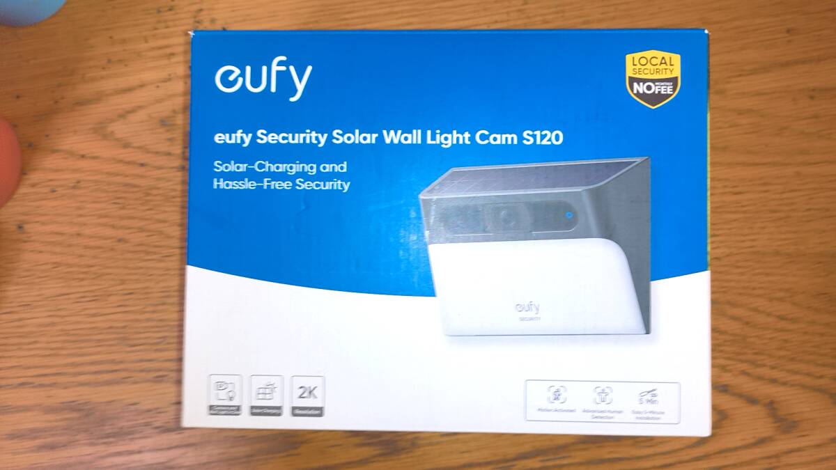 Anker Eufy Solar Wall Light Cam S120 アンカー ユーフィー 屋外カメラ ソーラーセキュリティカメラ 防犯カメラ ワイヤレス対応拍卖