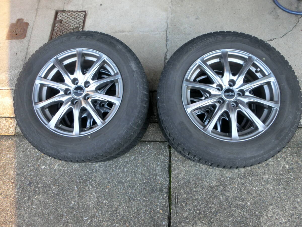 50系プリウス 2021年製 トーヨー GIZ2 中古スタッドレスセット 15X6.5J 5H PCD100 スタッドレス195/65R15 拍卖