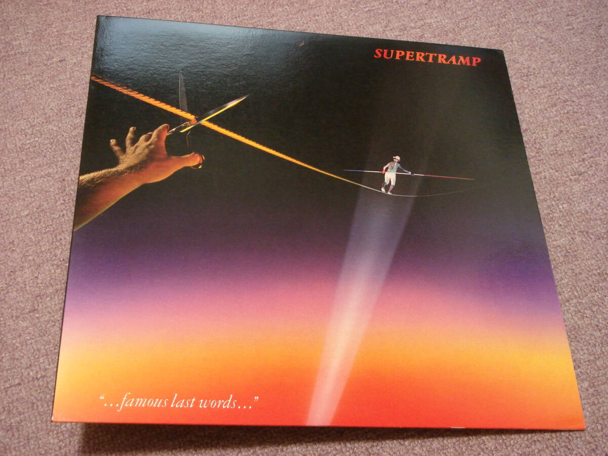 LP Supertramp "...Famous Last Words..." US盤 スーパートランプ拍卖