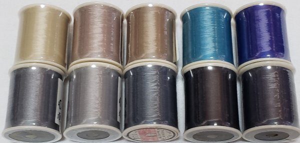 糸1651 KINKAME ビューティー ミシン糸 200m 合繊・絹・ニット・ウール用 10点 送料込み 格安!セール!拍卖