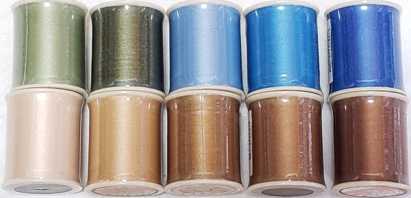 糸1640 KINKAME ビューティー ミシン糸 200m 合繊・絹・ニット・ウール用 10点 送料込み 格安!セール!拍卖