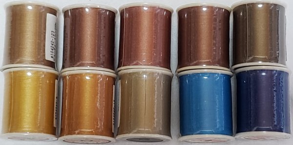 糸1643 KINKAME ビューティー ミシン糸 200m 合繊・絹・ニット・ウール用 10点 送料込み 格安!セール!拍卖