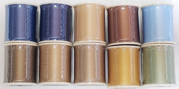 糸1636 KINKAME ビューティー ミシン糸 200m 合繊・絹・ニット・ウール用 10点 送料込み 格安!セール!拍卖