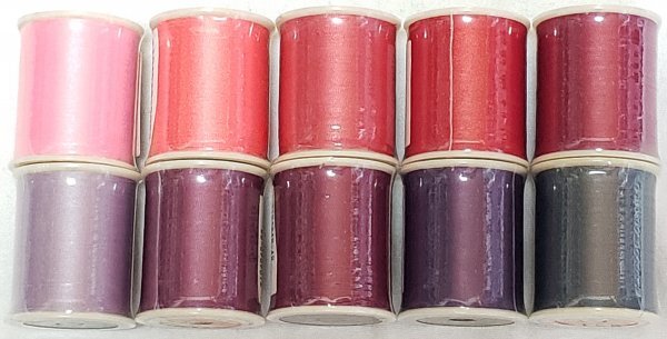 糸1637 KINKAME ビューティー ミシン糸 200m 合繊・絹・ニット・ウール用 10点 送料込み 格安!セール!拍卖