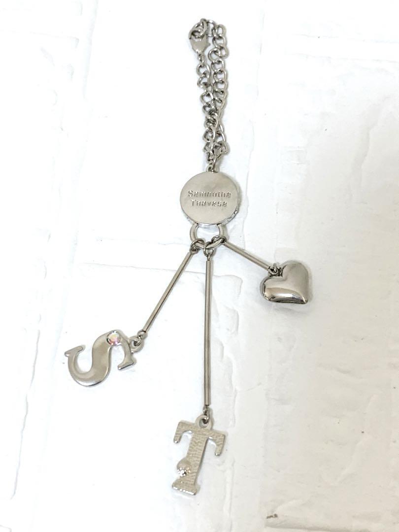 サマンサタバサ バッグチャーム キーホルダー シルバー拍卖