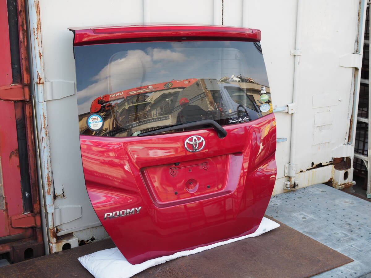 ■Pick up only・引き取り限定■令和2 トヨタ ルーミー《 M900A 》純正 バックドア リアハッチ リヤゲート R72 レッド 赤 (検)M910A タンク拍卖