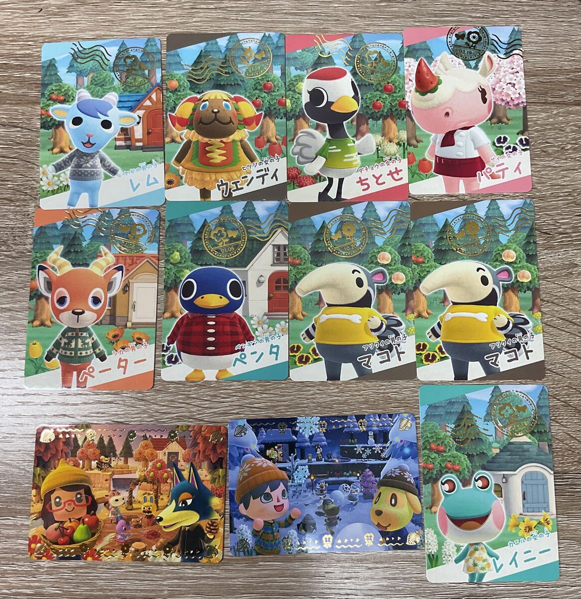 あつまれどうぶつの森 スナップカード メッセージカード まとめ売り 【在庫処分A0605001】拍卖