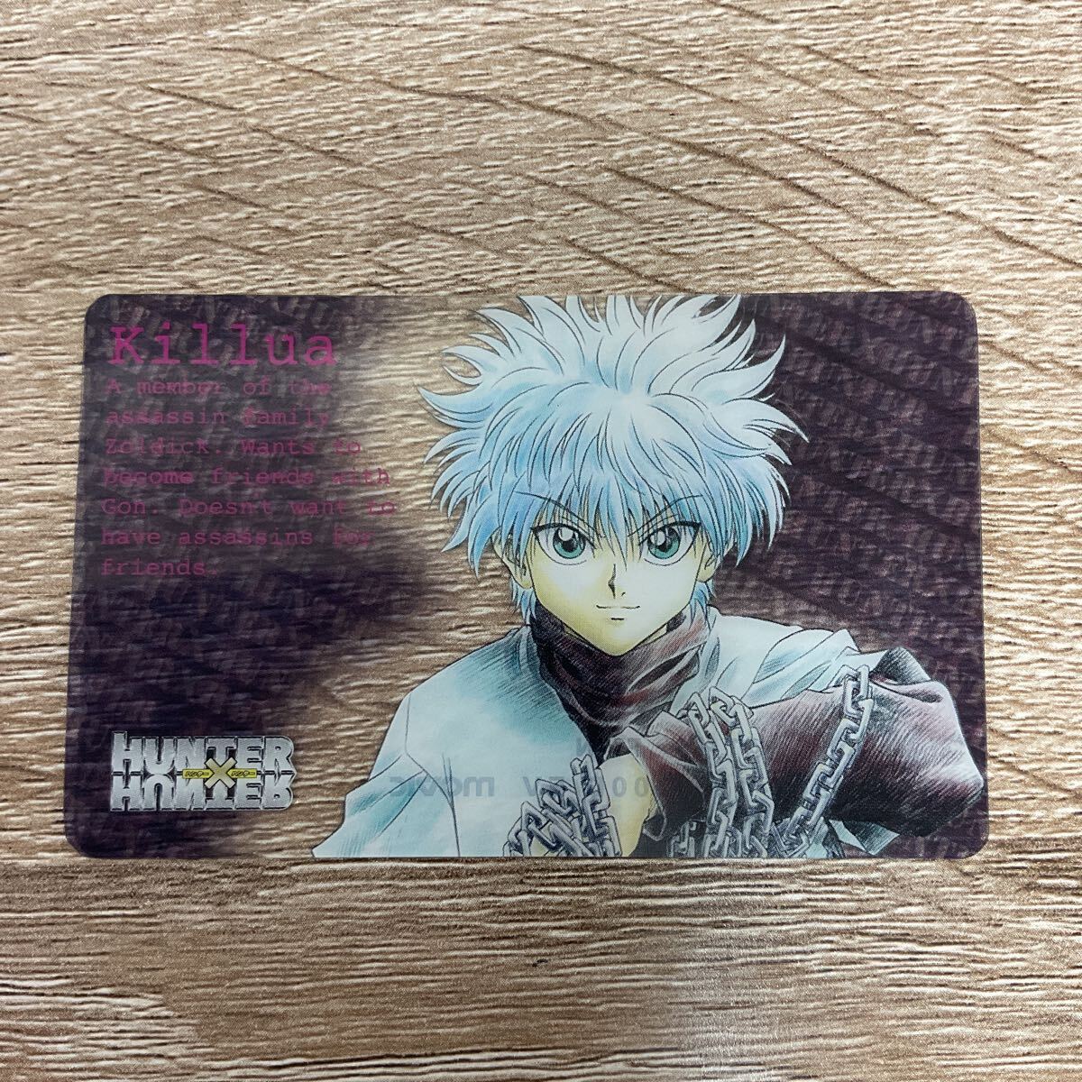 ハンターハンター HUNTER×HUNTER キルア クリアカード 0632 0900-1200D EV MOVIC拍卖