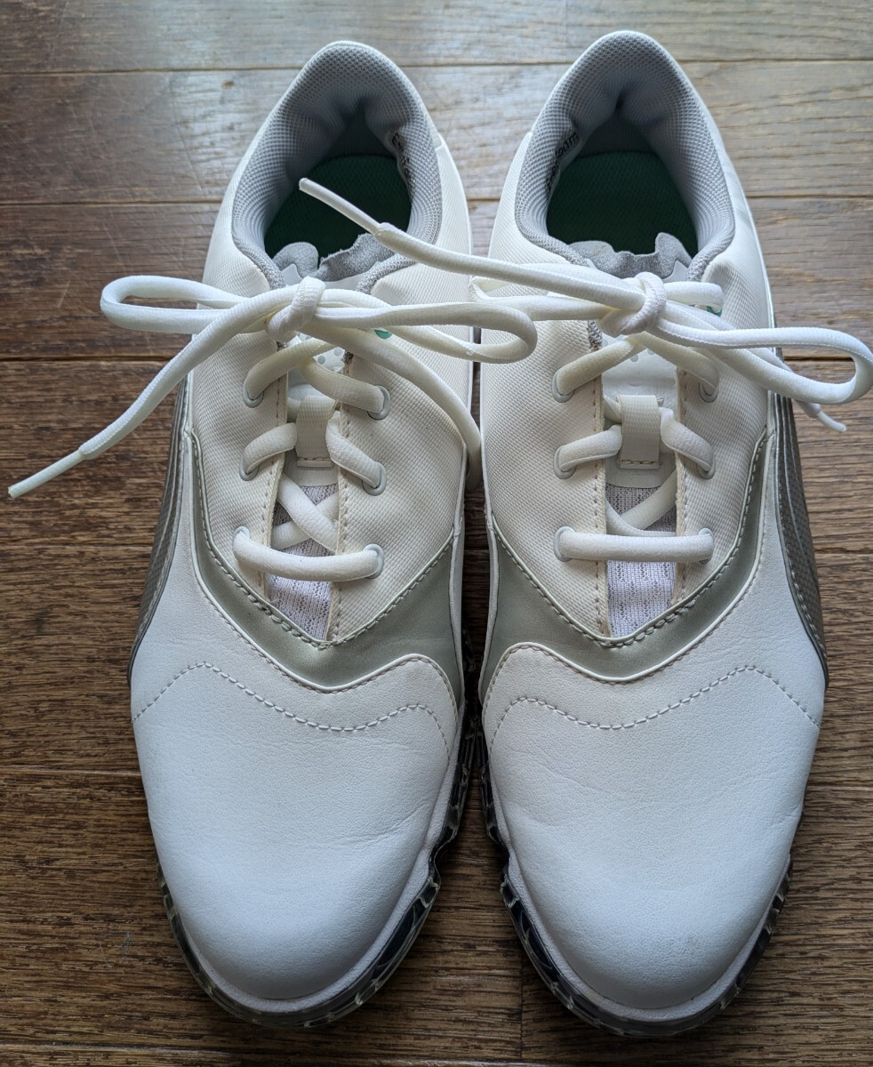 【一度着用】PUMA★24.5cmゴルフシューズ拍卖
