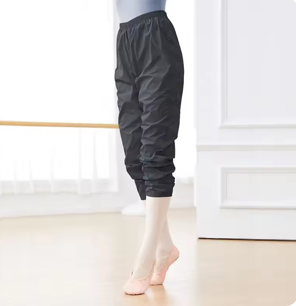 バレエ ウォーミングアップパンツ ブラック Sサイズ拍卖