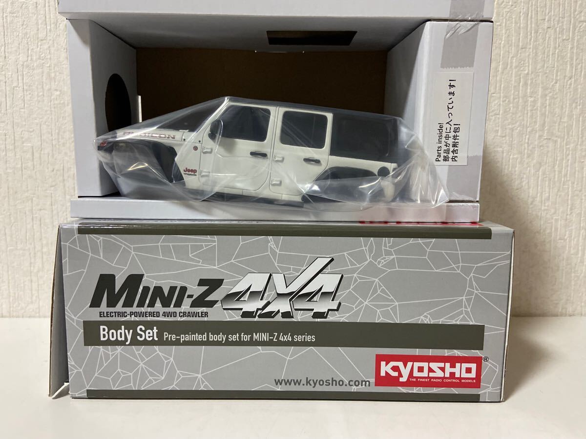 京商 ミニッツ ジープ ラングラー アンリミテッド ルビコン ホワイト KYOSHO MINI-Z Jeep Wrangler unlimited Rubicon拍卖