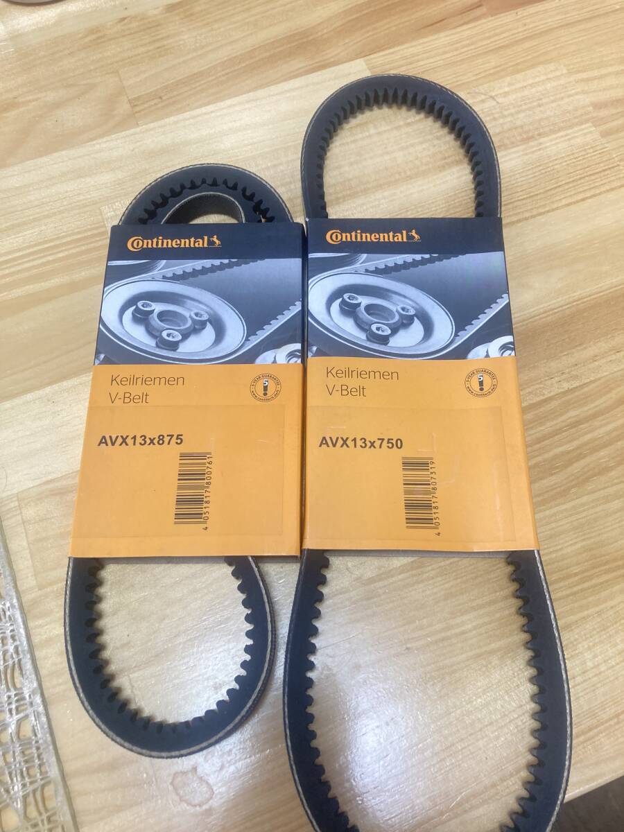 BMW/ベンツ ファンベルト/Vベルト 13X875。13×750 。2002 E24/635CSi |E32/735i |W111 |W112 |W114 |W116 |W123 S123 C123 continental製 拍卖