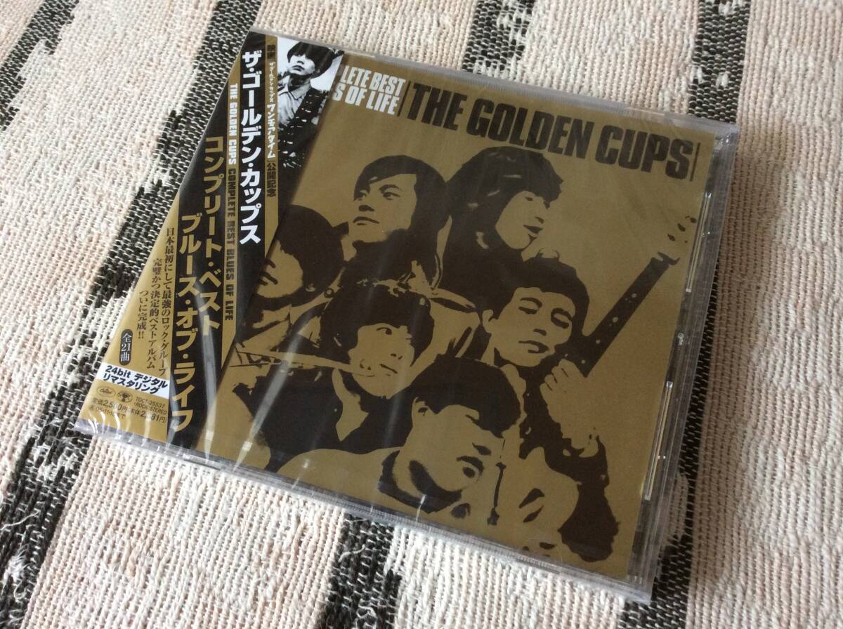 即決 新品未使用未開封 ザ・ゴールデンカップス コンプリート・ベスト ブルース・オブ・ライフ CDアルバム スマートレター込拍卖