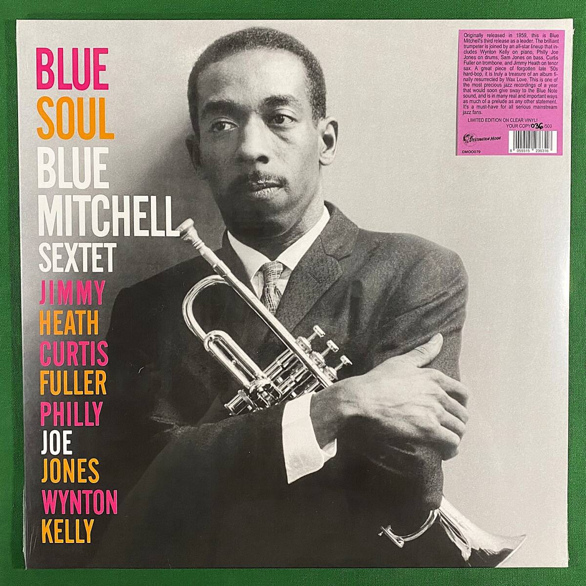 未開封 クリアー盤 匿名配送&補償付 ブルー・ミッチェル 丁寧な梱包 美品EU盤 限定盤 ジャズ レコードBlue Mitchell Blue Soul 1LP Jazz拍卖