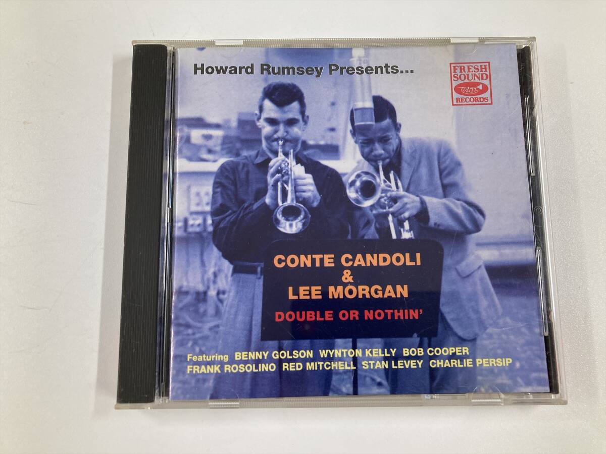 【1】19796◆Howard Rumsey Presents... Conte Candoli & Lee Morgan/Double Or Nothin'◆コンテ・カンドリ & リー・モーガン◆輸入盤◆拍卖