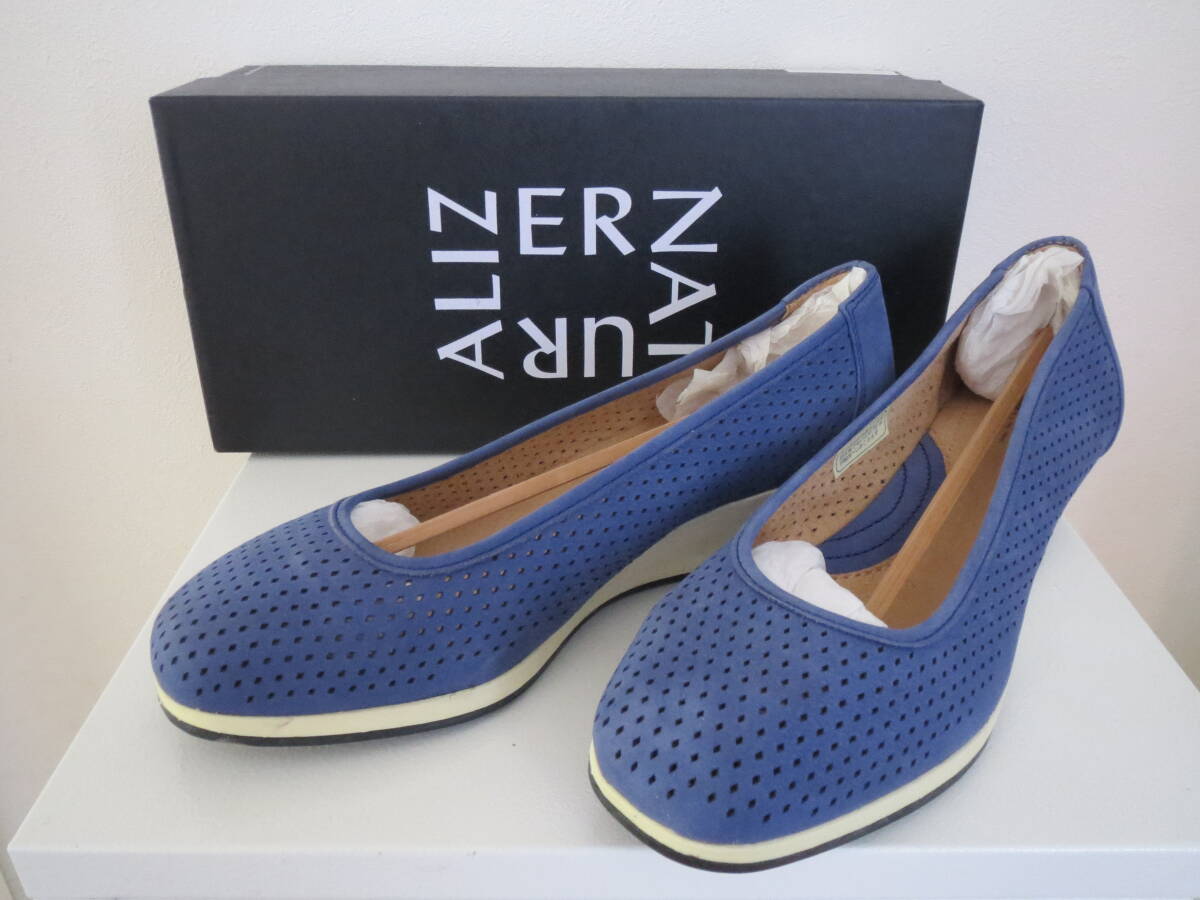 ■新品■NATURALIZER ナチュラライザー■パンチング ウェッジシューズ■ 7.5 24.5cm細身■定価11,800円■拍卖