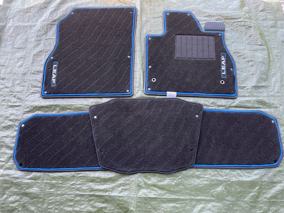 日産 リーフ ZE1 純正オプション部品 デュアルカーペット フロアマット拍卖