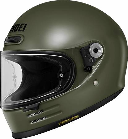 SHOEI フルフェイスヘルメット Glamster グラムスター モスグリーン S 55cm拍卖