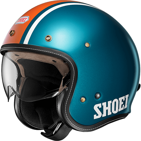 SHOEI ジェットタイプヘルメット J・O+ ジェイオー・プラス AVENTURE アヴァンテュール TC-2 XL 61cm拍卖