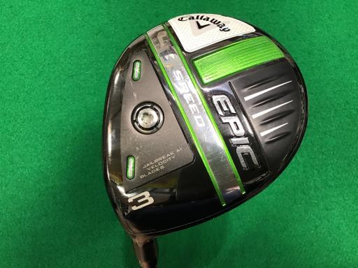 キャロウェイ エピック フェアウェイウッド SPEED EPIC SPEED 3W レフティ フレックスR 中古 Cランク拍卖