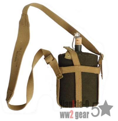 【送料無料】WWII WW2 英軍 P37 水筒 アルミ合金製 ストラップ付き 英国 ミリタリー イギリス軍 アーミー レプリカ 複製 新品拍卖