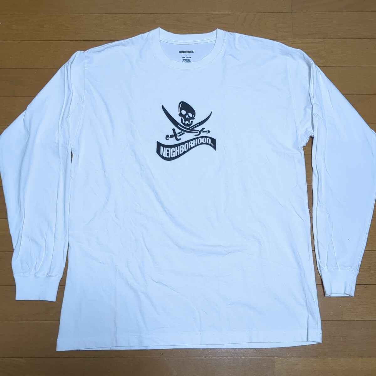 NEIGHBORHOOD ネイバーフッド 長袖Tシャツ スカルソード Tシャツ サイズ L拍卖